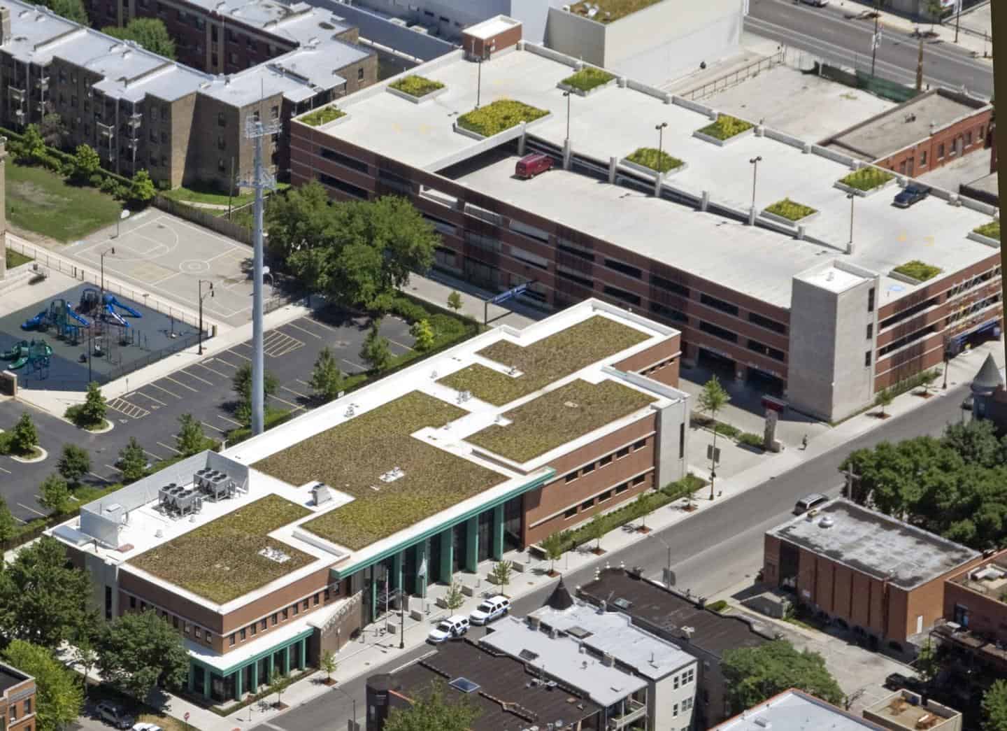 Green and Reflective Roof