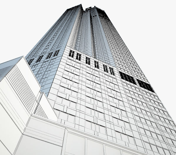 311 South Wacker Drive drawing