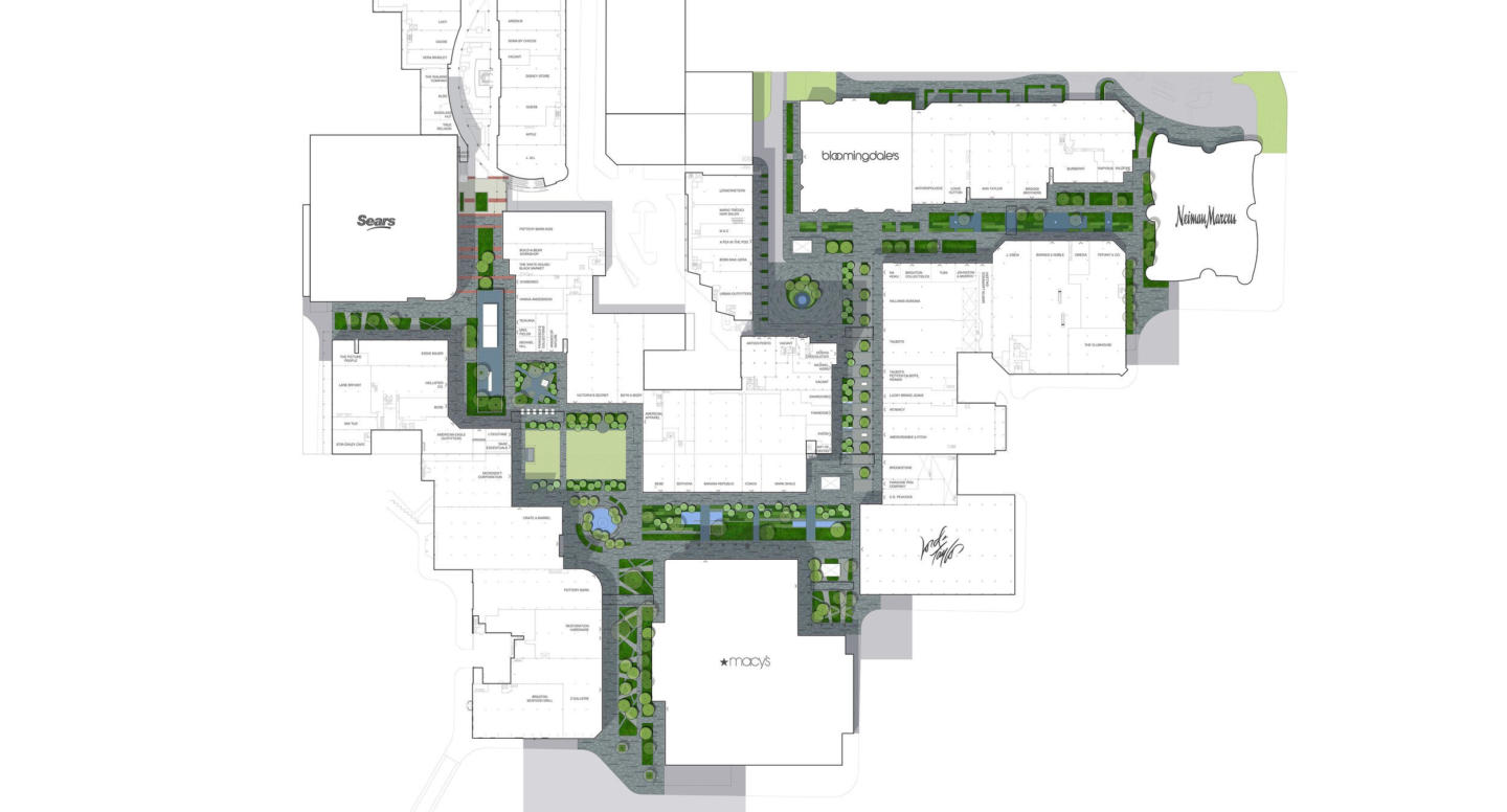 Oak Brook Shopping Center Map