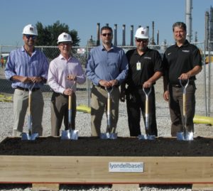 Harbour Contractors, Inc. breaking ground at LyondellBasell in Morris, IL