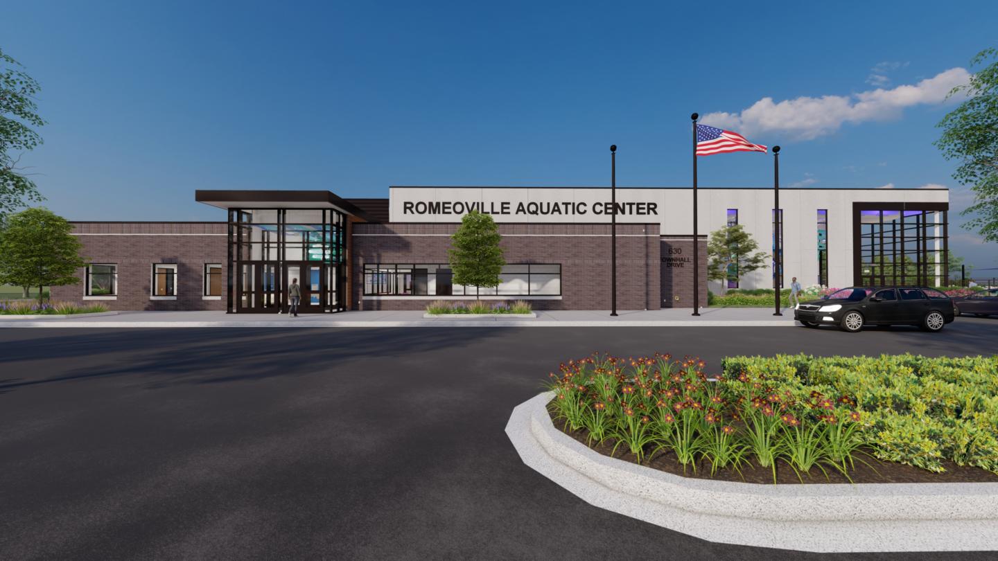 Romeoville Aquatic Center and Splash Pad Harbour Contractors, Inc.